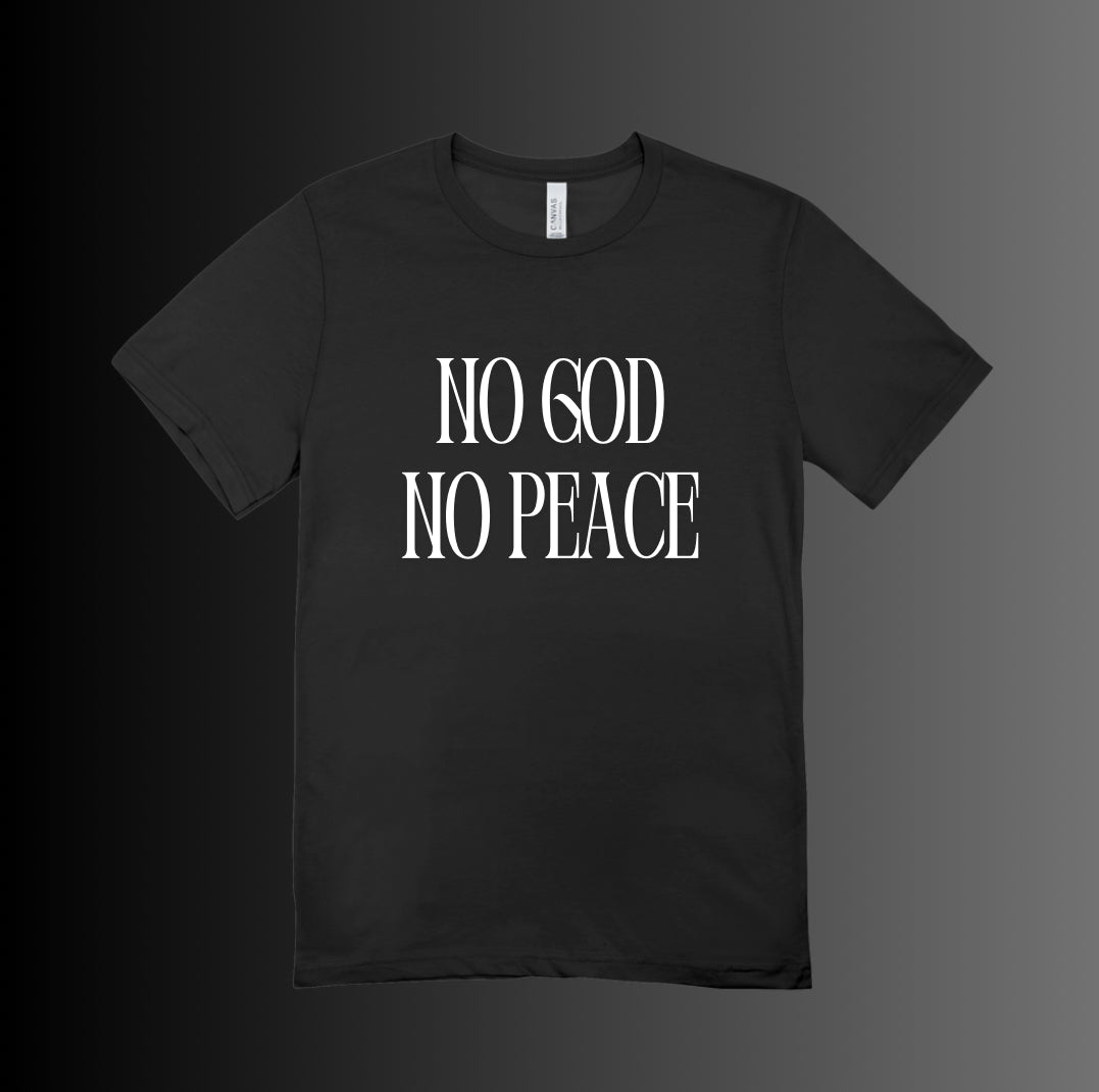 No God No peace T-shirt